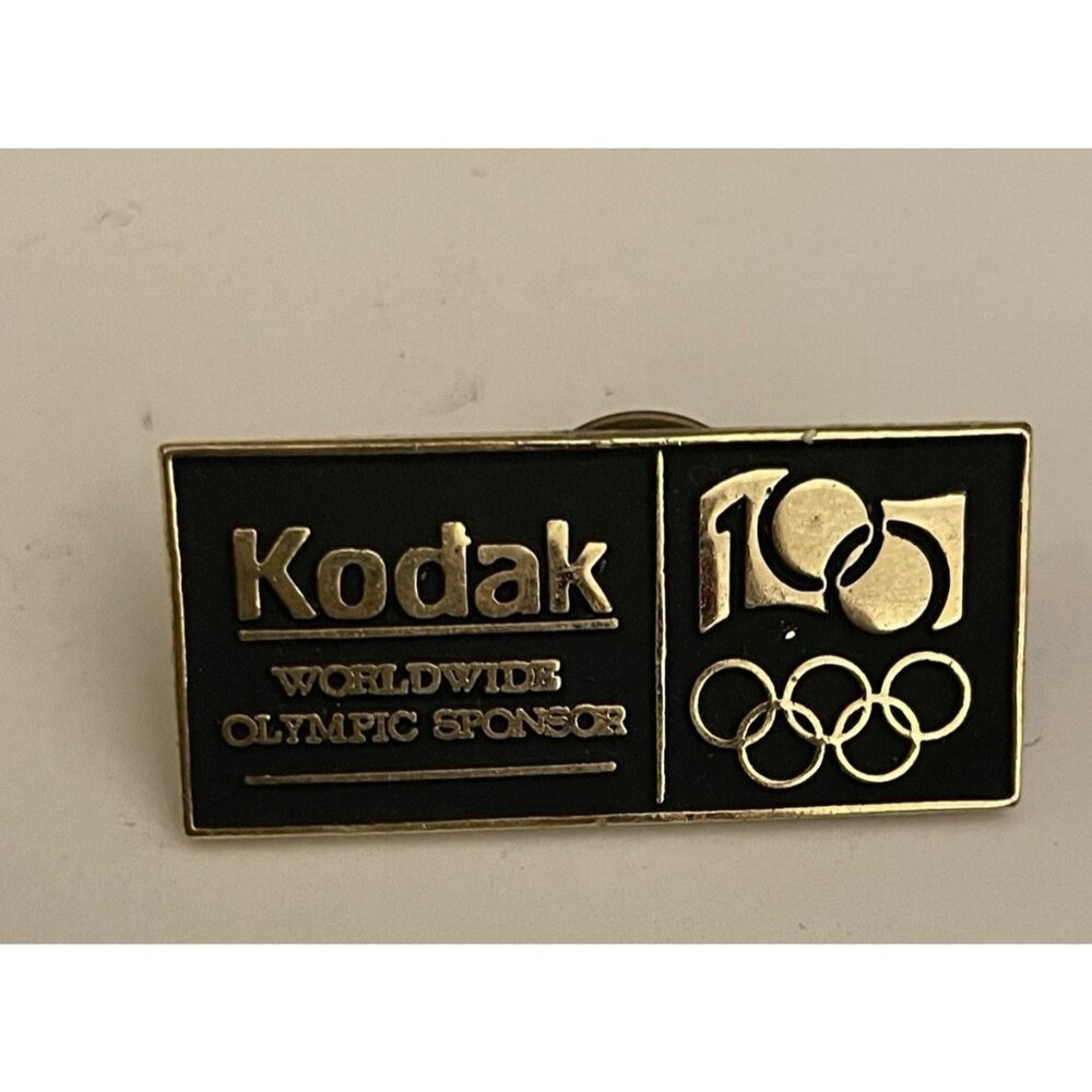 Kodak Pin Worldwide Official Olympic Sponsor 100 Year Pin
